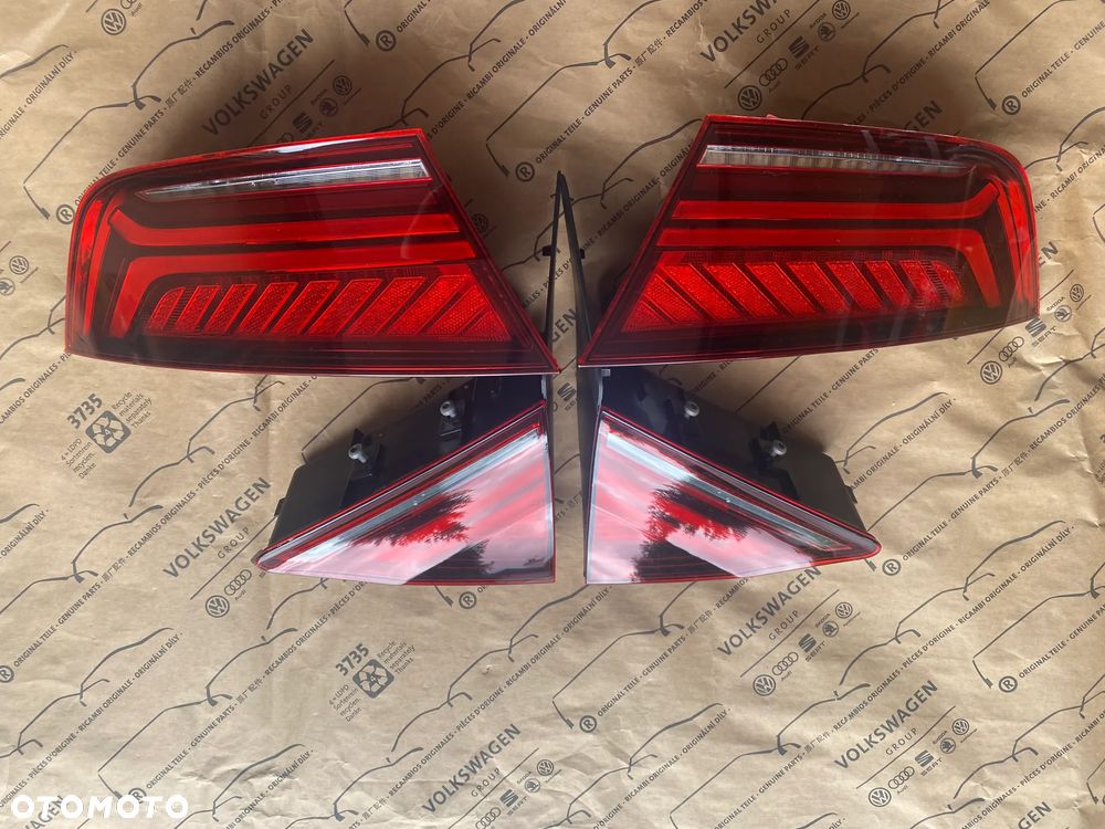 AUDI A7 C7 4G lift Lampy tył Komplet LED MATRIX 4G8945095H 4G8945093H 38km - 12