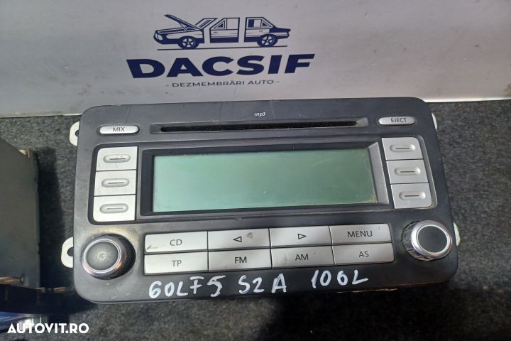 Radio cd 1K0035186AD Volkswagen VW Golf 5 [2003 - 2009] Plus minivan - 2