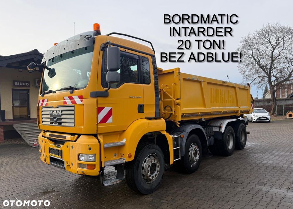 MAN 35.440 TGA wywrotka 8x4, 3-str. DAUTEL, BORDMATIC, 414 t.km., 20 TON! - 1