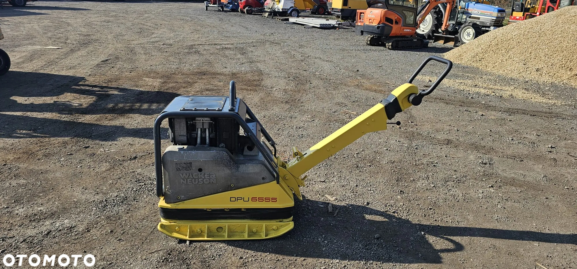 Zagęszczarka gruntu Wacker DPU6555 weber bomag - 5