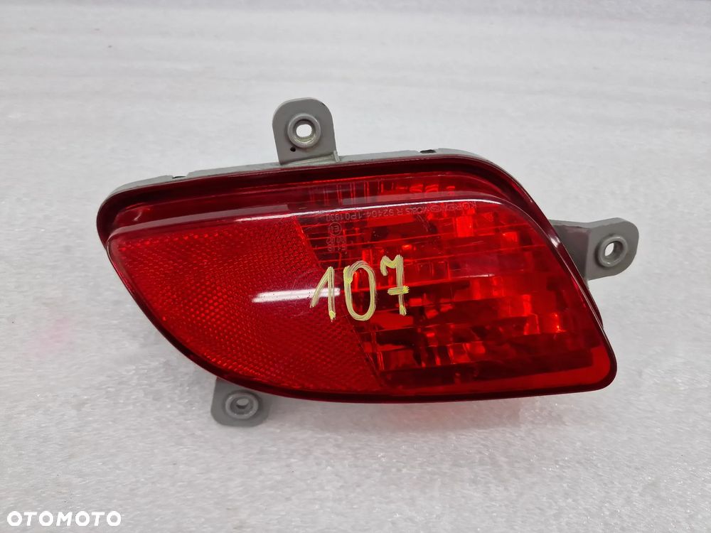 KIA VENGA 09- PRAWA PRZECIWMGIELNA LAMPA TYLNA TYLNIA TYŁ , NR AUKCJI LMT107 - 1
