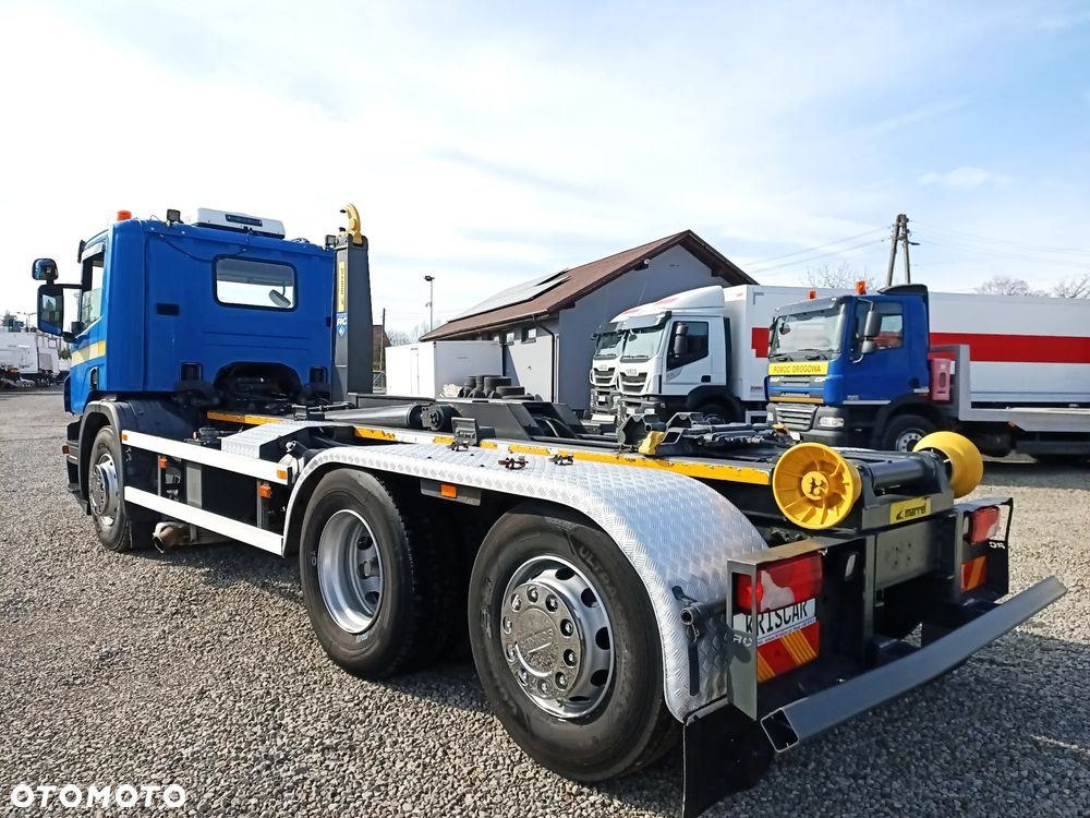 Scania P320 6x2 Hakowiec Marrel , oś skrętna - 7