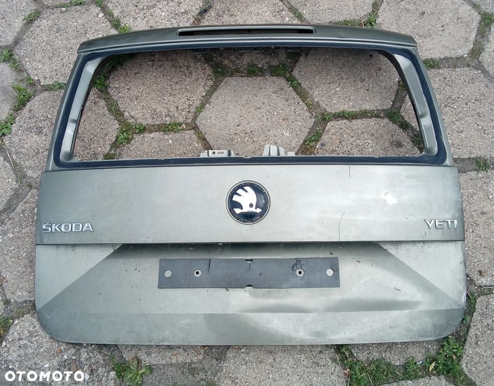 Klapa tył bagażnika Skoda yeti