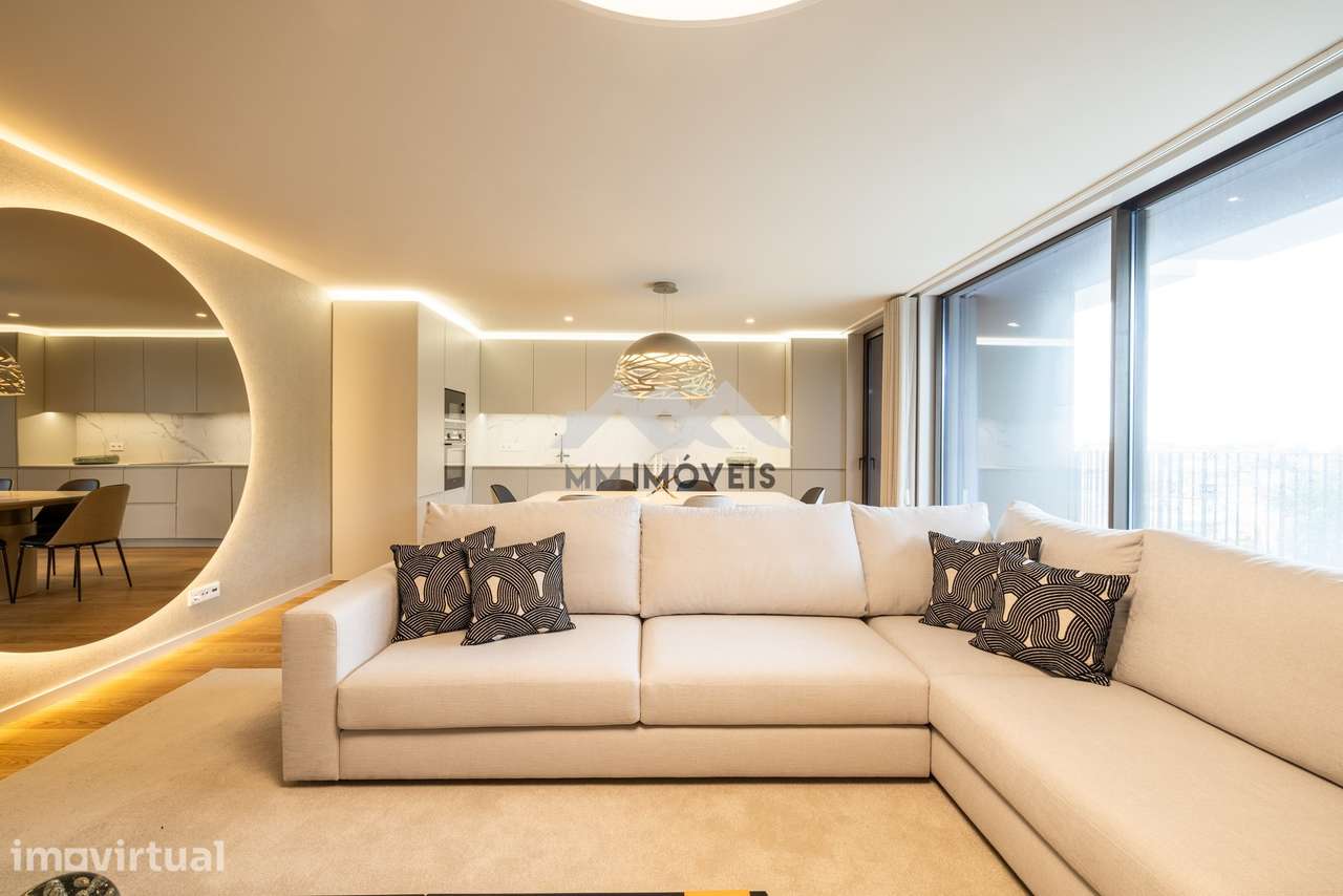 Apartamento T3 | Afurada – Gaia | NOVO | LUXO | Varanda | Vistas Mar - Grande imagem: 2/39