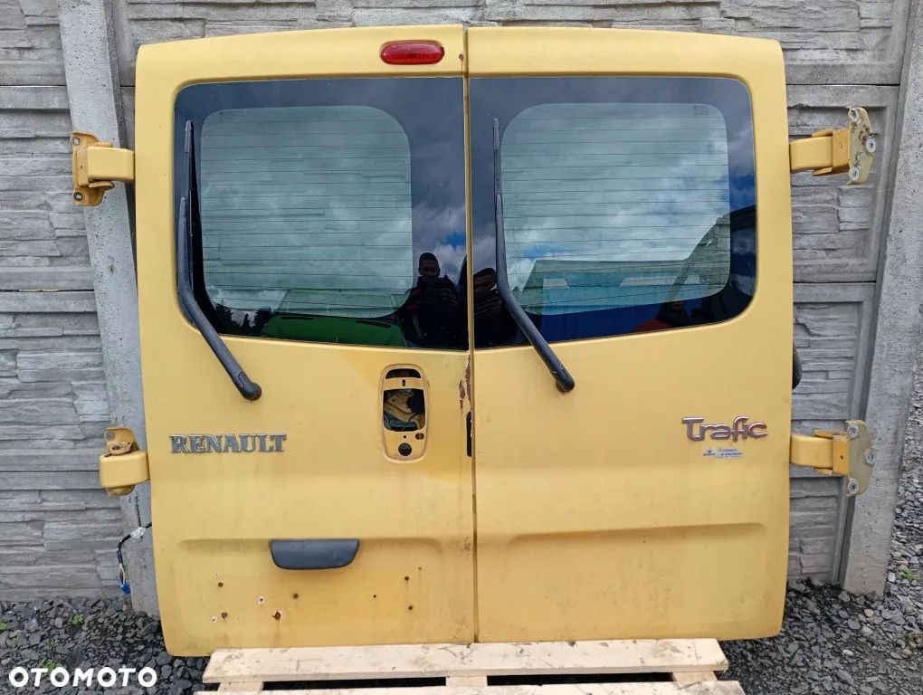 Drzwi Tylne Lewe Prawe Tył z Szybą Opel Vivaro A Trafic II Primastar 2001-2014 Komplet - 1