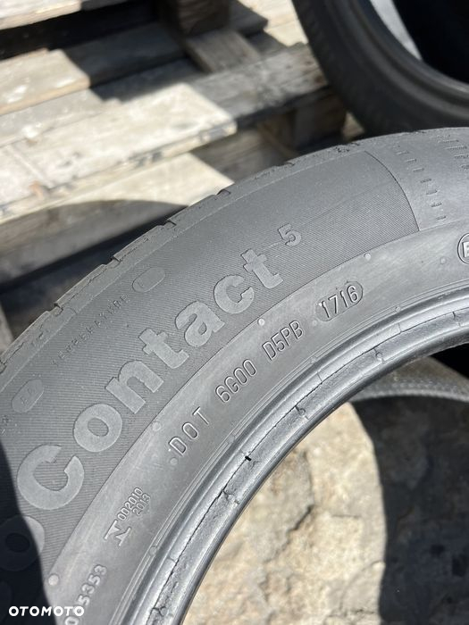 2x opony letnie 225/55/R17 97W continental conti eco contact 5 - 6