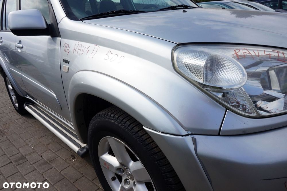 MASKA ZDERZAK BŁOTNIKI LAMPY RAV4 II LIFT 1D4  TOYOTA 2003-2005 SREBRNY PRZÓD KOMPLETNY - 28