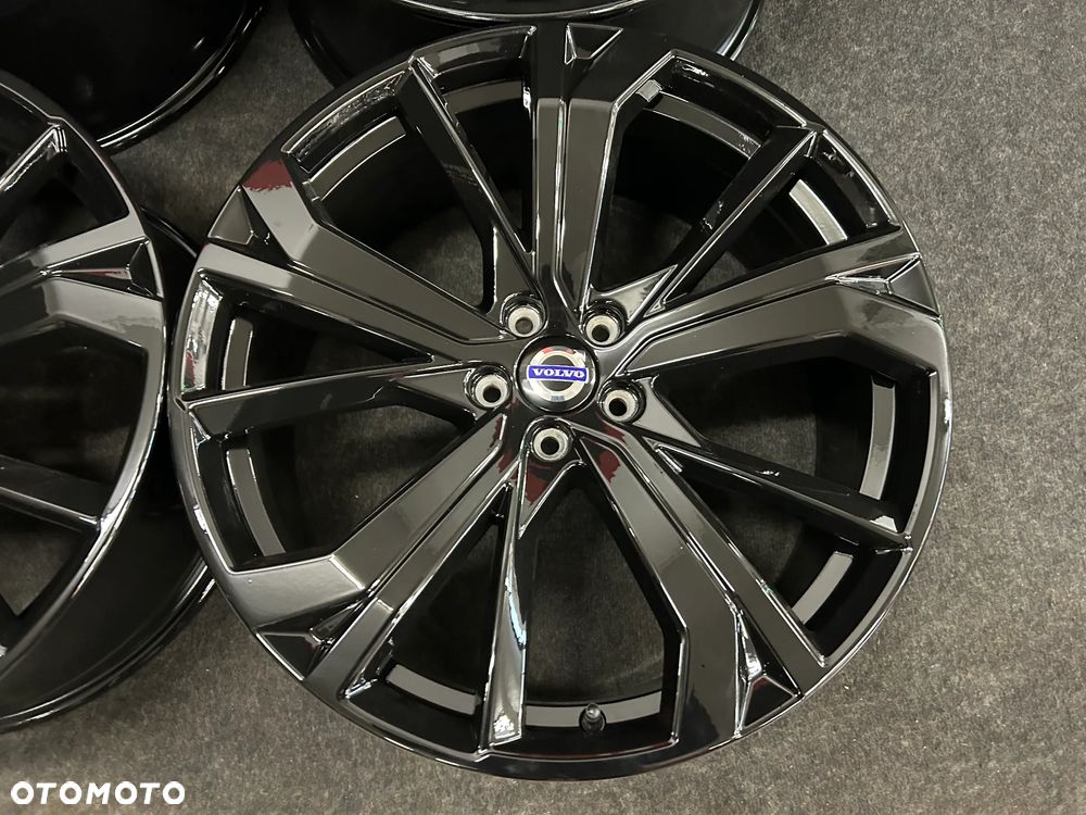 Alufelgi Volvo XC 60, XC 90 21 cali 5x108 4szt. Czrny Połysk, Ładne! - 7