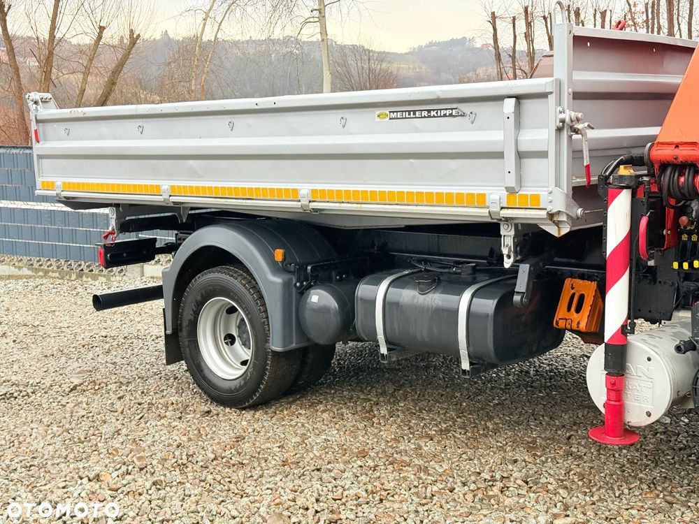 MAN MAN TGL 12-240 Kiper Wywrotka 4x2 Kran PALFINGER PK 12500 BARDZO DOBRY STAN - 28