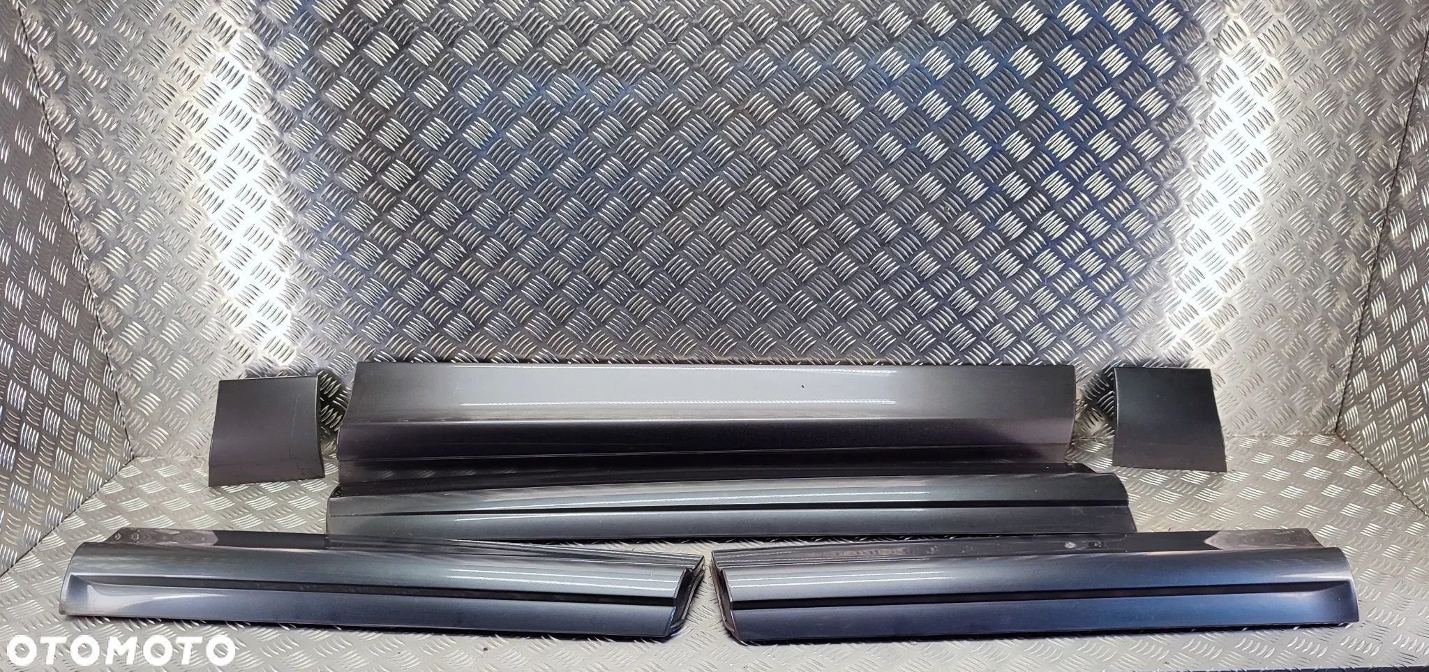 AUDI Q7 4L LIFT 09-15R S-LINE DOLNA LISTWA LISTWY DRZWI PRZÓD TYŁ PRAWA LEWA LZ7S 4L0853959 4L0853960 4L0853969 4L0853970 - 1