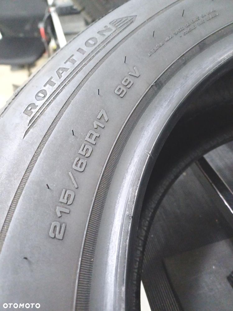 2x 215/65R17 dunlop 2021r opony zimowe 7mm 52816 - 7