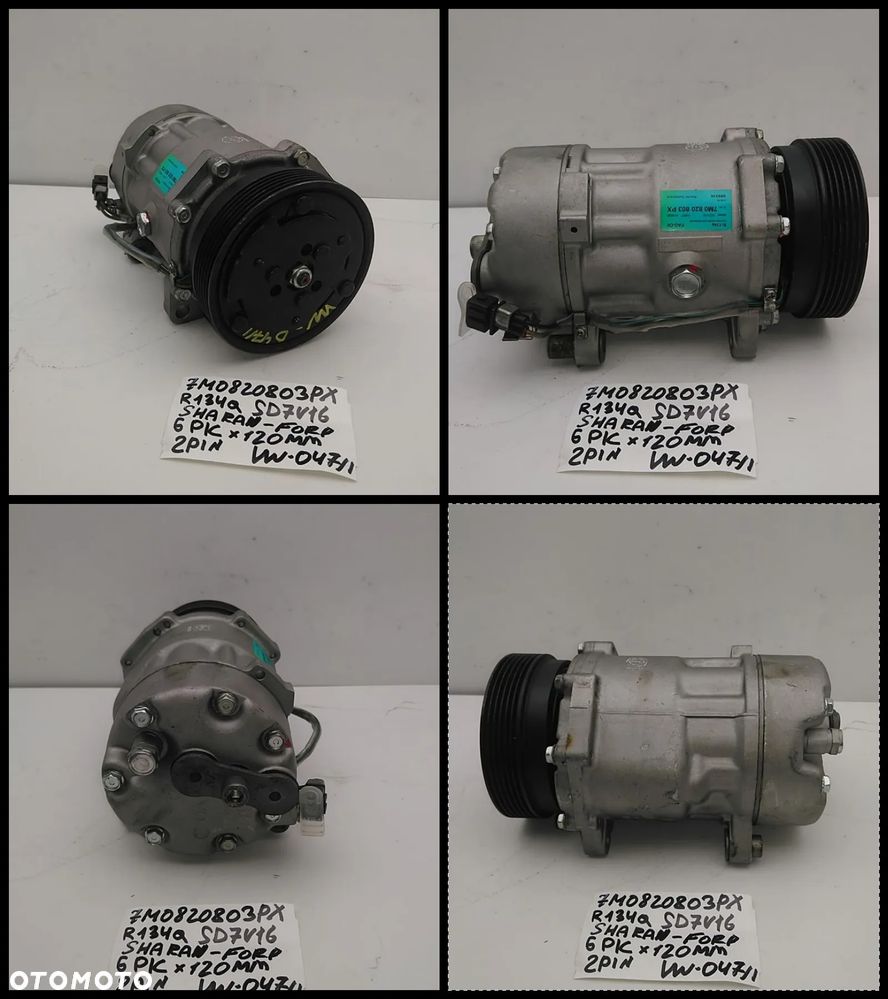 VW NR01-NR50 KOMPRESOR KLIMATYZACJI AUDI SEAT SKODA SPRĘŻARKA  AUKCJA (1) - 15