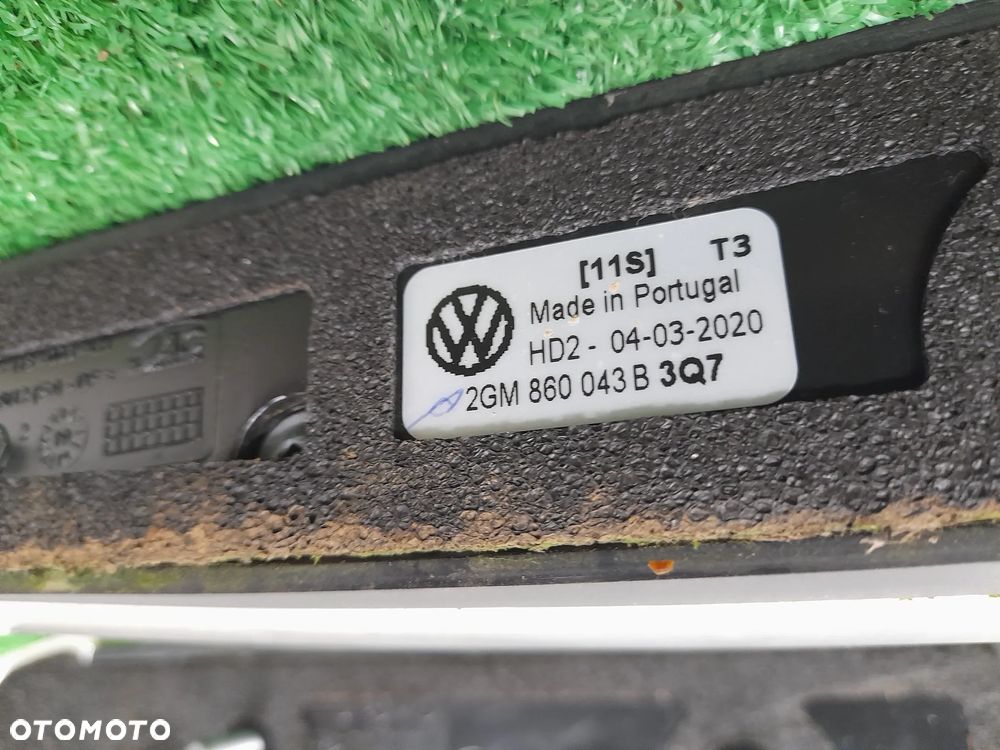 VW T-CROSS RELING DACHOWY  PRAWY CHROM  2GM860044B - 8