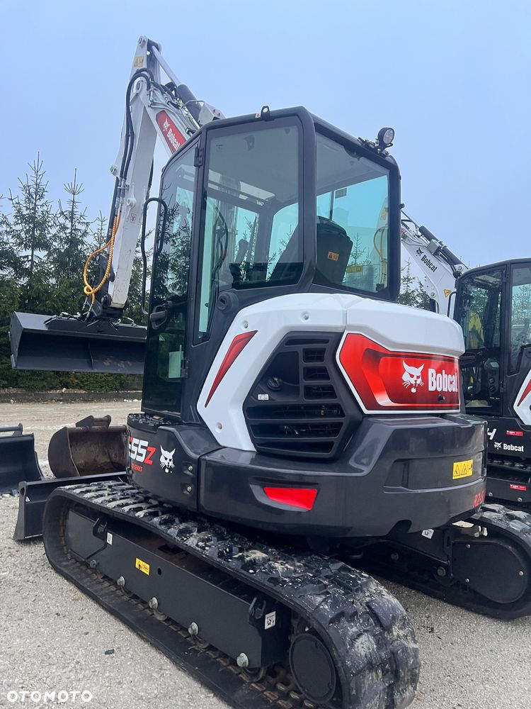 Caterpillar Minikoparka BOBCAT E55Z 23r E60 5 6 tony dodatk linie hydr e35 e 34 e35z cat 304 303,5 serwisowana 1 wł koparka gąsienicowa Cat 303.5 304 305 305.5 306  Kubota 3,5tony - 24