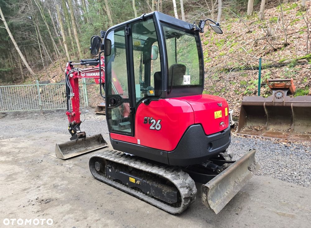 Yanmar Minikoparka SV26 - 2