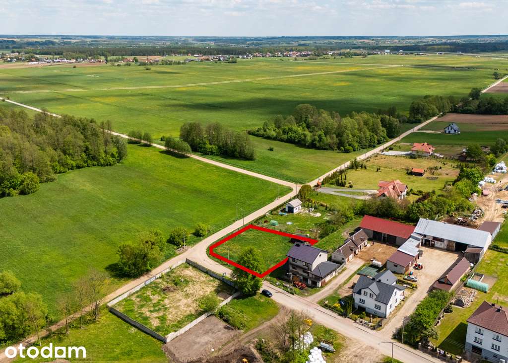 Działka budowlana w Nowych Kupiskach  1442 m2 - Pełny obrazek: 2/8