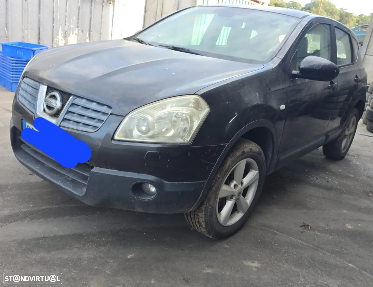 Frente completa sem airbags nissan qashqai j10 - 1