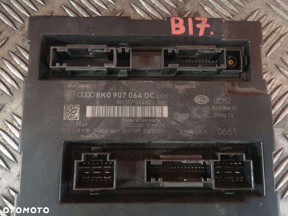 Audi OE 8K0907064DC Moduł Komfortu