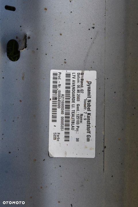 MERCEDES W211 LISTWA NAKŁADKA PROGOWA 353 LEWA - 13