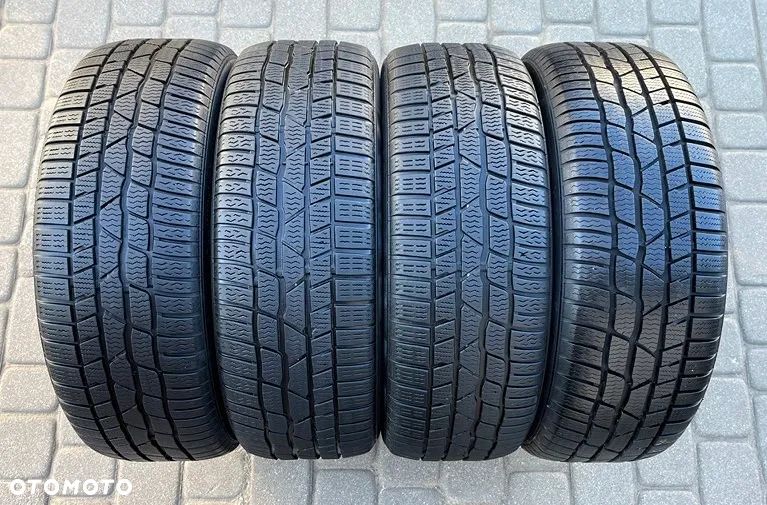 CZTERY ZIMOWE OPONY CONTINENTAL 205/50 R17 93H  7,5 MM BIEŻNIKA ZIMA - 1