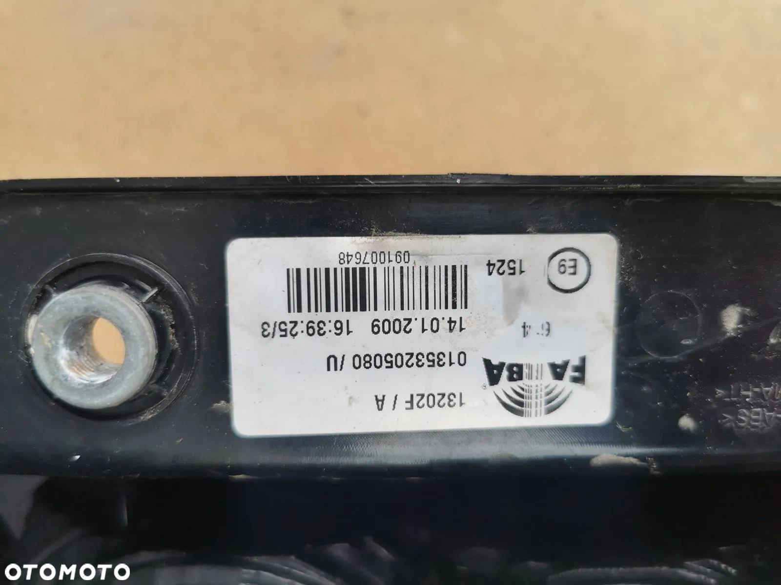 FIAT FIORINO NEMO BIPPER TYLNIA TYLNA LAMPA PRAWA LEWA WYSYŁKA - 7