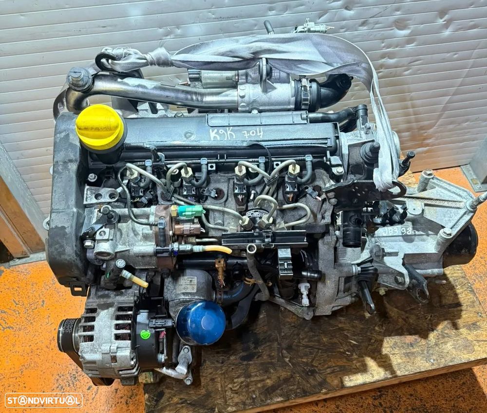 Motor Renault Clio II/Kangoo/Megane II 1.5DCI Ref: K9K704 - 1