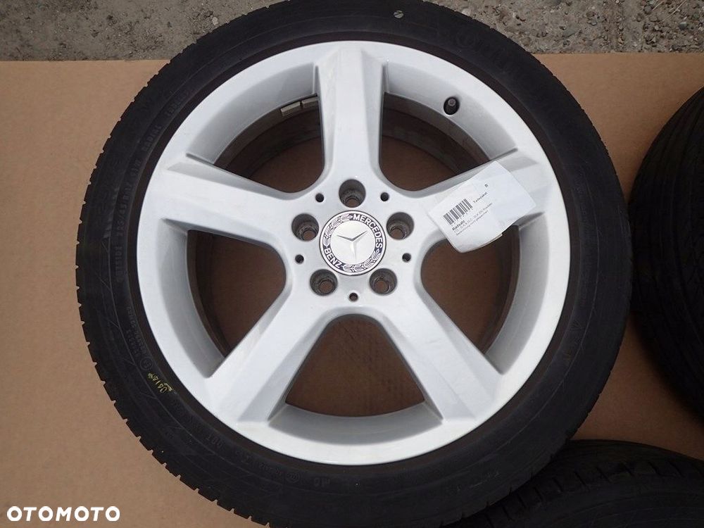 dw mercedes slk 200 r172 alufelgi z oponami - 5