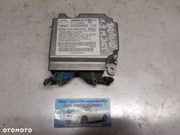 MODUŁ SENSOR AIRBAG  FIAT BRAVO II 1,9 M-JET 2007r  51775402