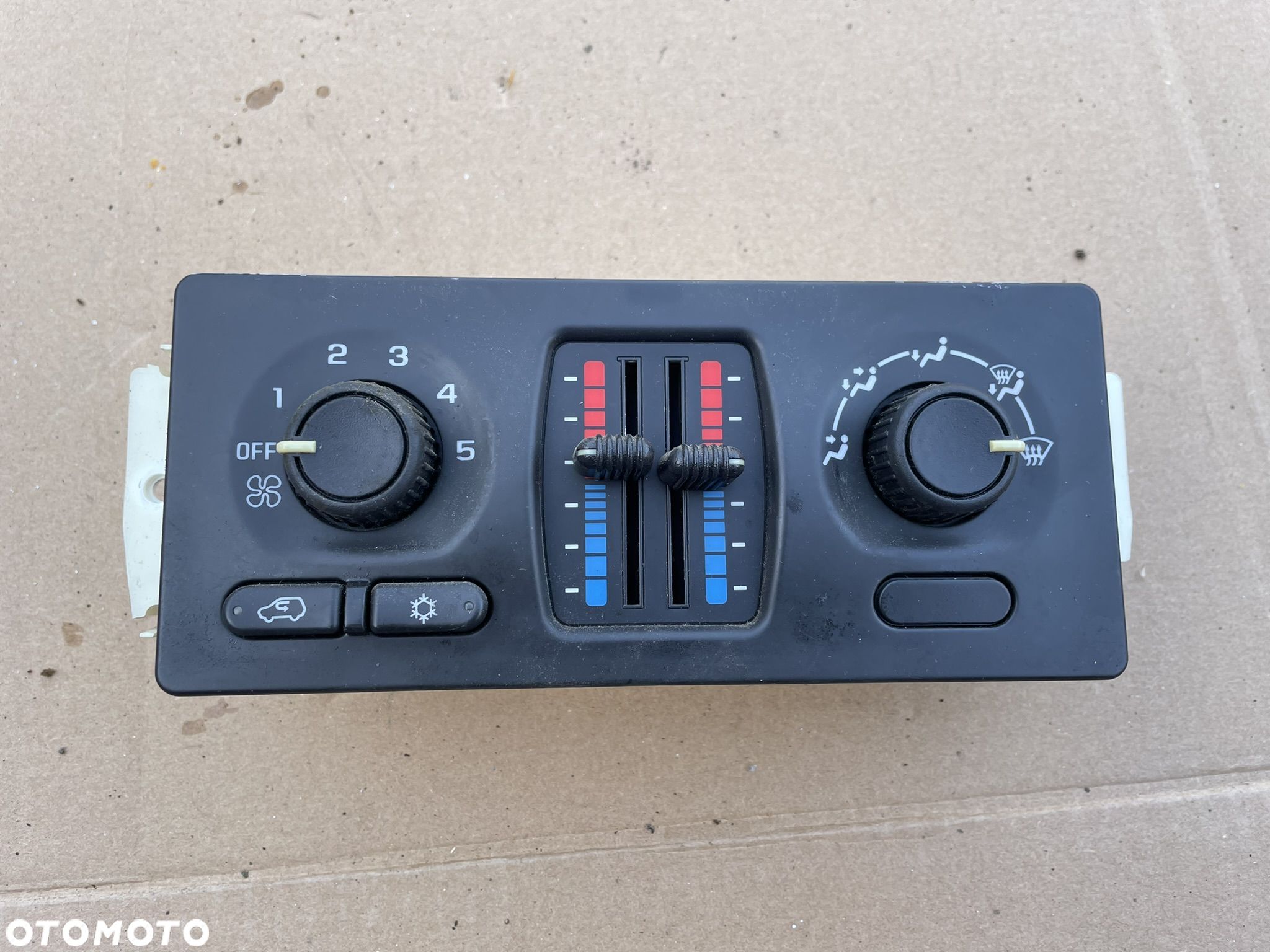 GMC ENVOY ISUZU ASCENDER PANEL KLIMATYZACJI NAWIEWU 15195334 - 1