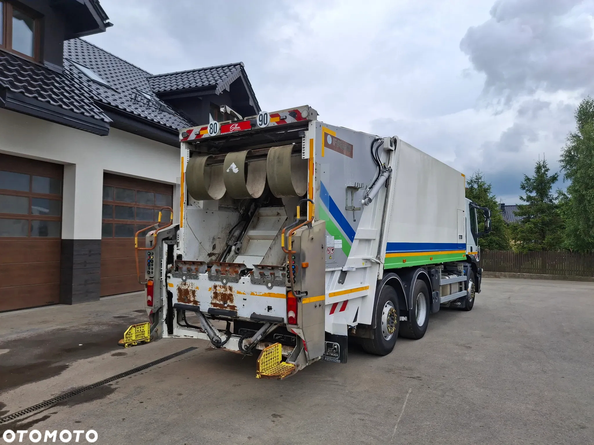 Iveco Stralis 360 Śmieciarka FAUN Dwukomorowa Dwie Komory Euro 5 Segregacja - 4