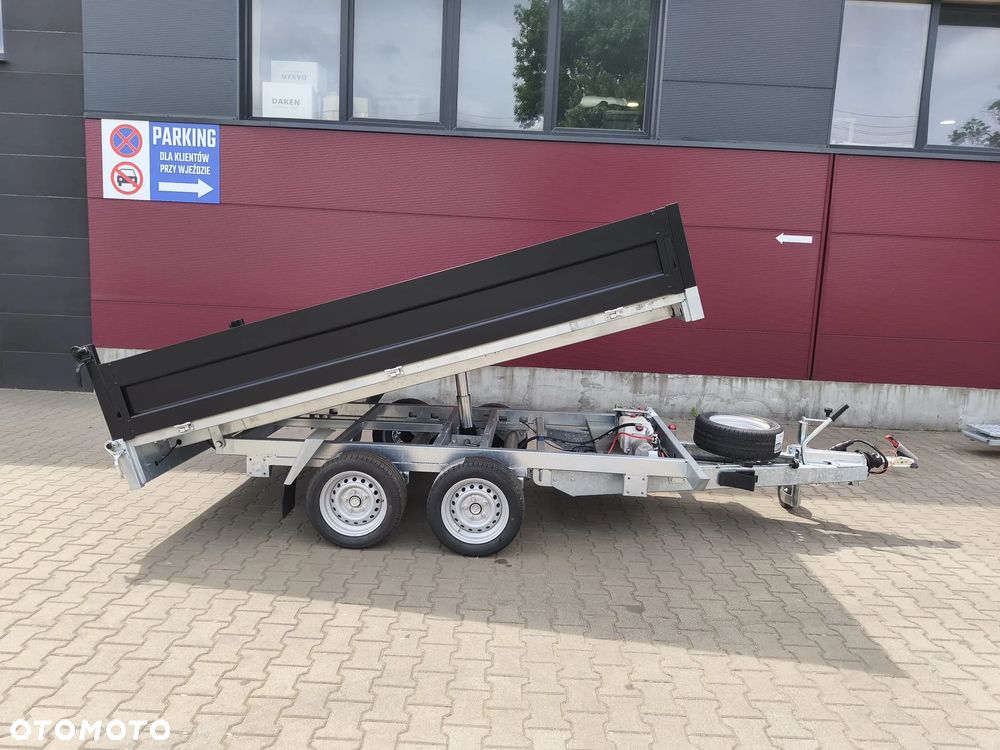 Besttrailers Przyczepa wywrotka TIPPER 4,0 x 2,0m DMC 3500 kg 2 osie pompa manualna PRODUCENT - 2
