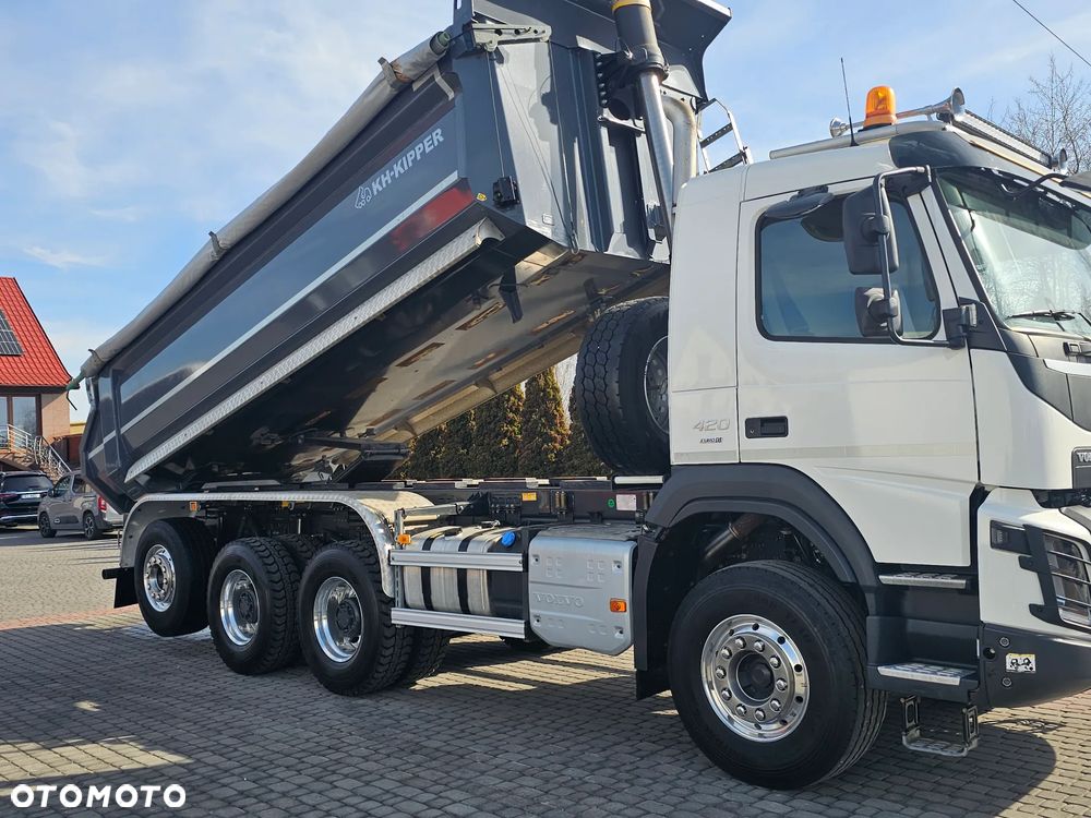 Volvo FMX 420 WYWROTKA 8X4 KH-KIPPER OŚ PODN.I SKRĘTNA! - 5