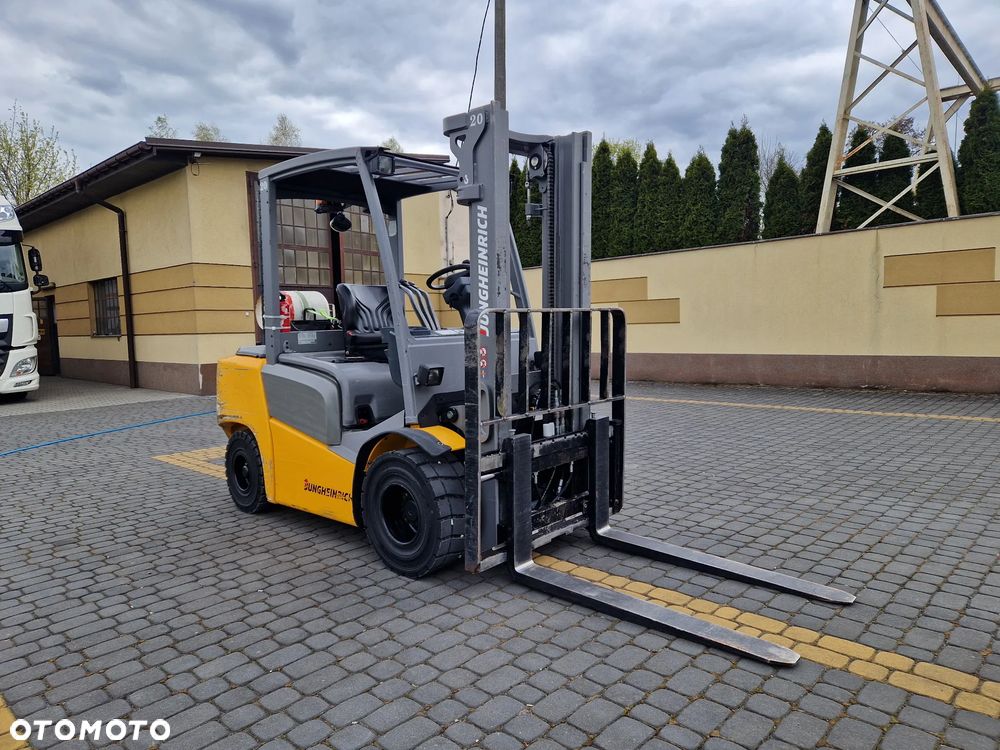 Jungheinrich TFG 430 / LPG / Udźwig  3 tony / Duplex /  Przesuw Boczny / 2020 r. - 2