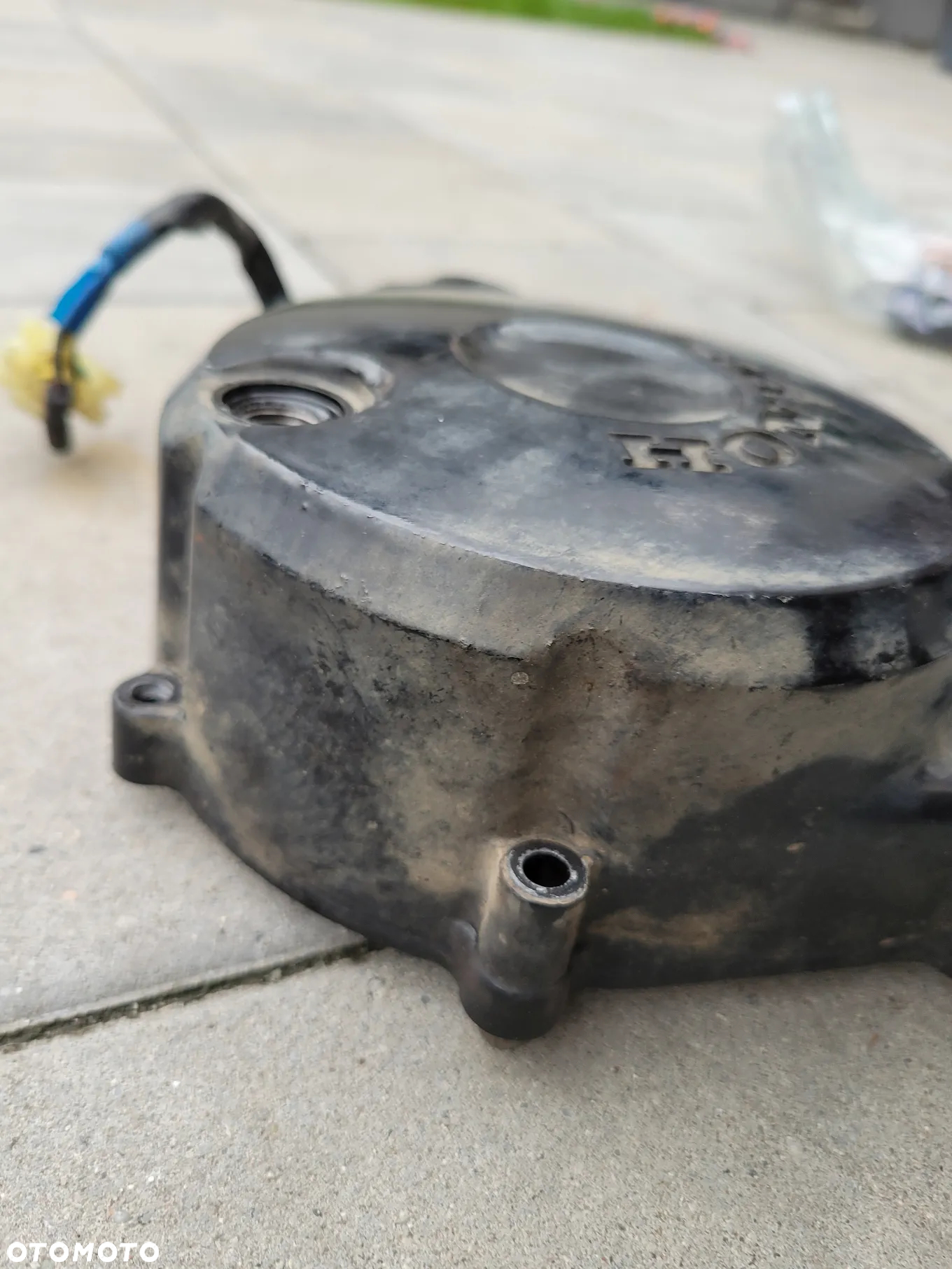 Dekiel, pokrywa silnika, stojan, stator, uzwojenie Honda NSR 125 - 9