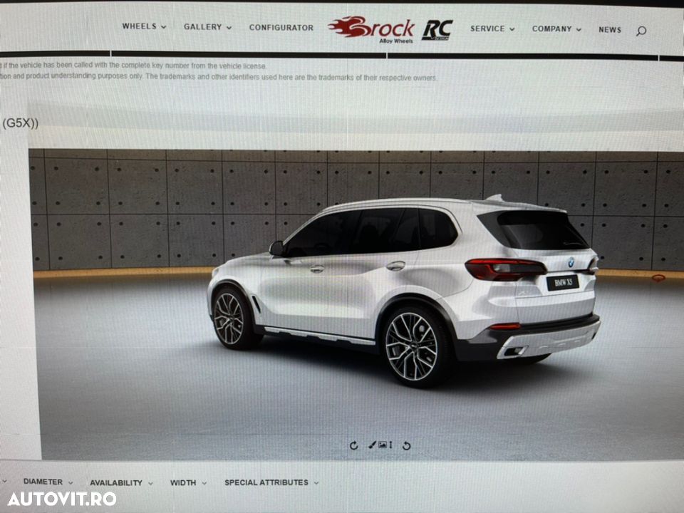 Jante Bmw X5 new, X6 new , 20 inch, noi, doua lățimi - 27