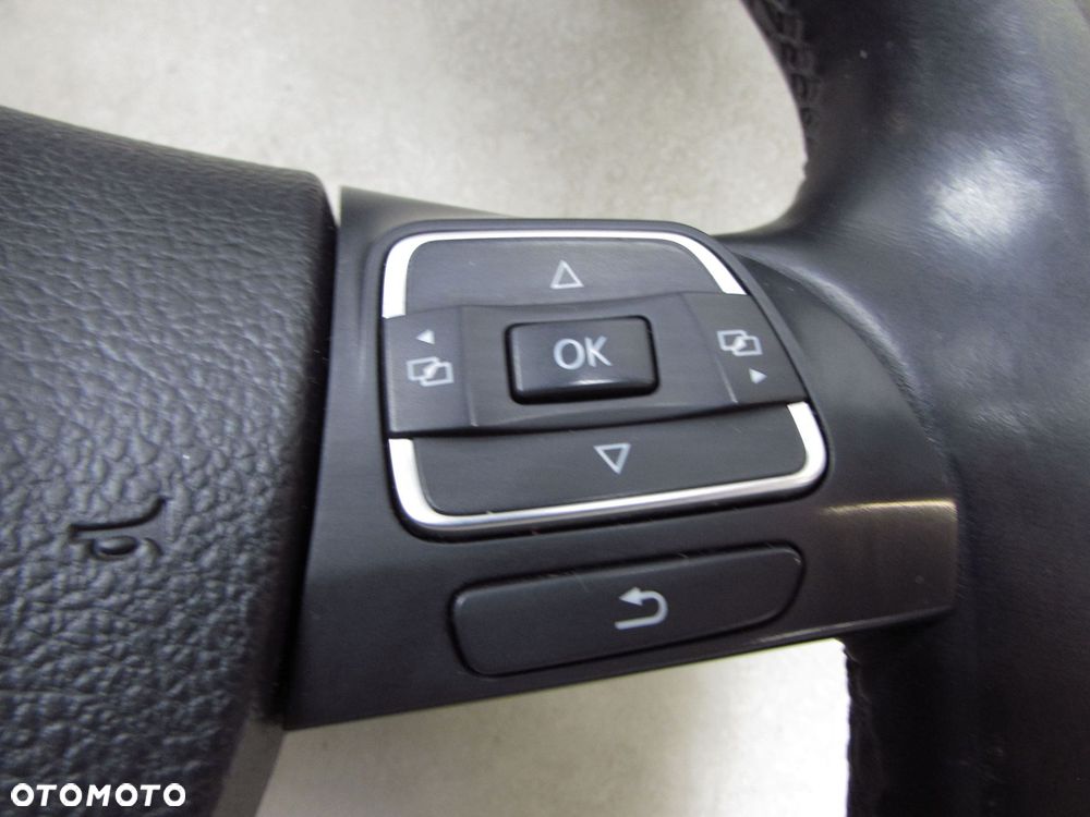 VW PASSAT B7 10-14 KIEROWNICA SKORA MULTIFUNKCJA PODUSZKA AIR BAG - 5