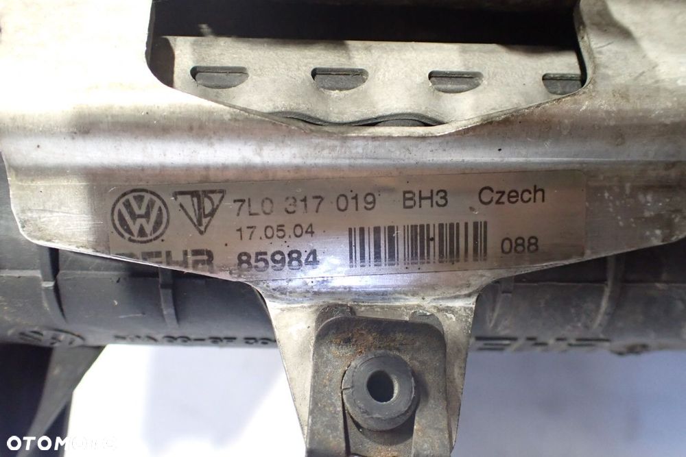 ZESTAW CHŁODNIC WENTYLATOR VOLKSWAGEN TOUAREG 5.0TDI V10 - 7