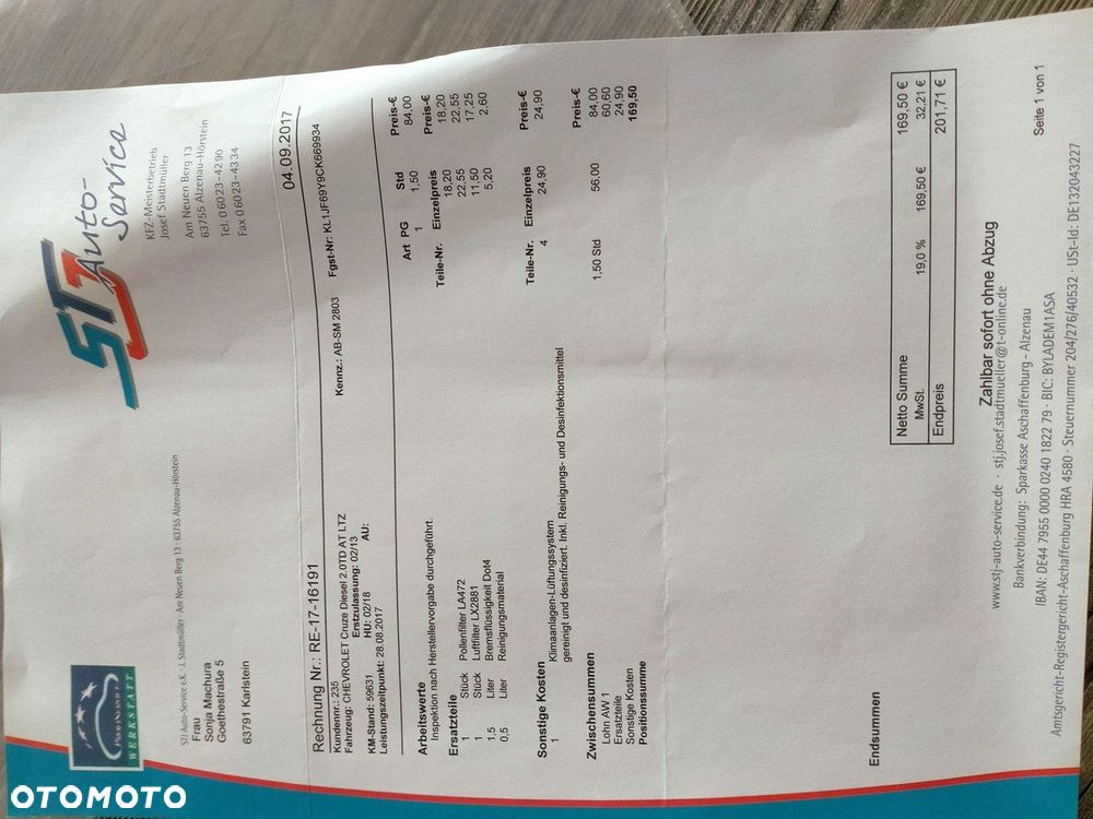 Chevrolet Cruze - 37