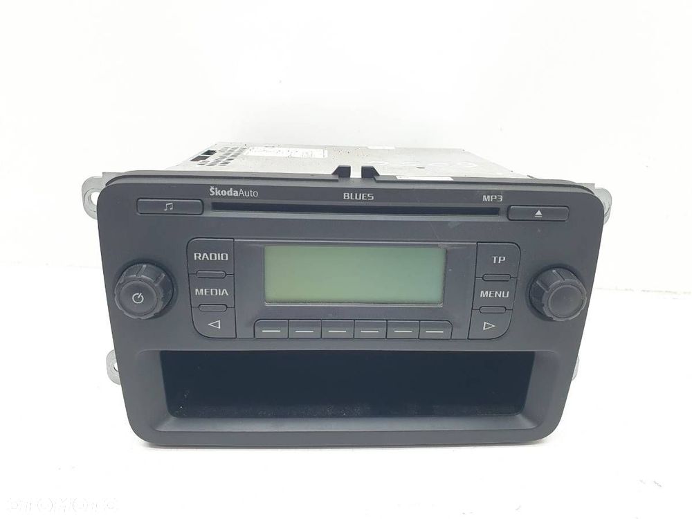 RADIO ODTWARZACZ 5J0035152A SKODA FABIA II ROOMSTER - 1
