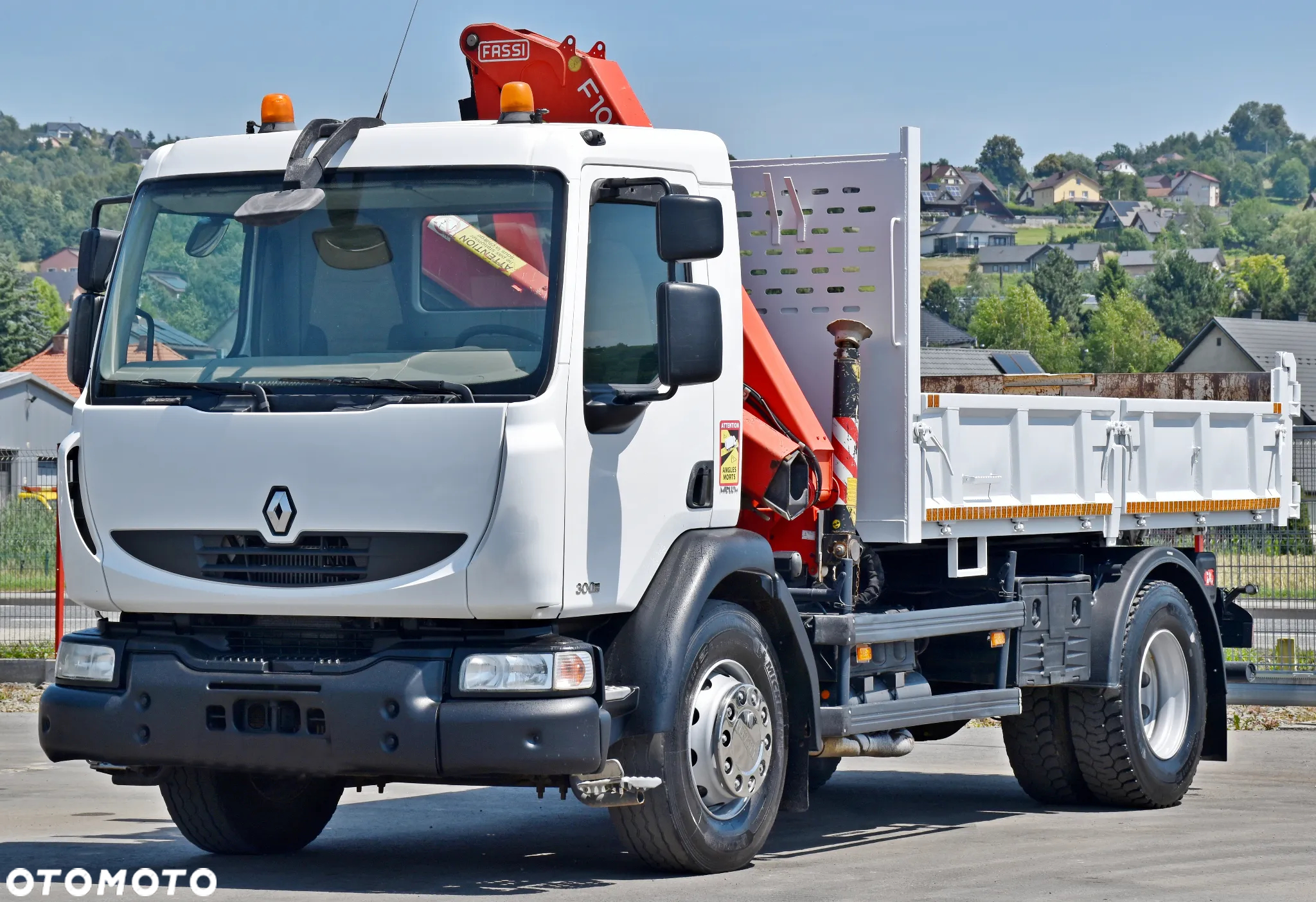 Renault MIDLUM 300 DXI * WYWROTKA 4,20m + FASSI F105A.0.21 + PILOT*STAN BDB - 4