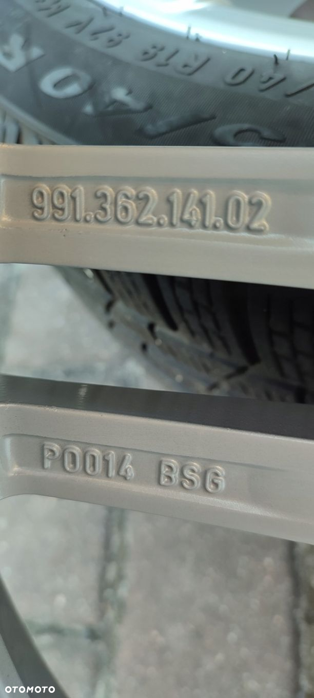 Felgi Aluminiowe Oryg. Porsche Carrera 991 C4 4S 911 997 19Cali 5x130 Ø71,6 - 14