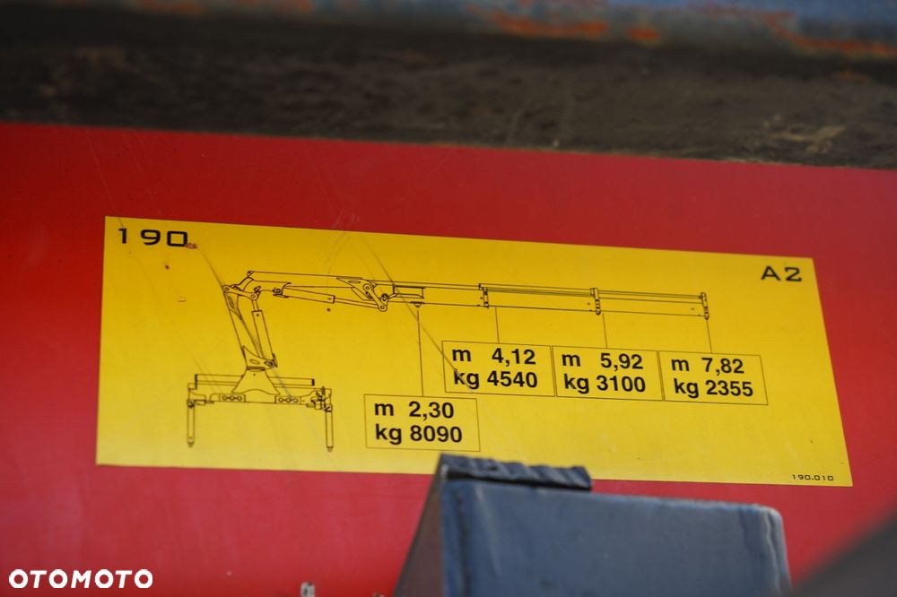 MAN TGM 15 .290 / HDS HC 190 + WIERTŁO 2 mb / WIERTNICA / STEROWANIE RADIOWE / EURO 6 /  MANUAL / 2019 ROK - 22