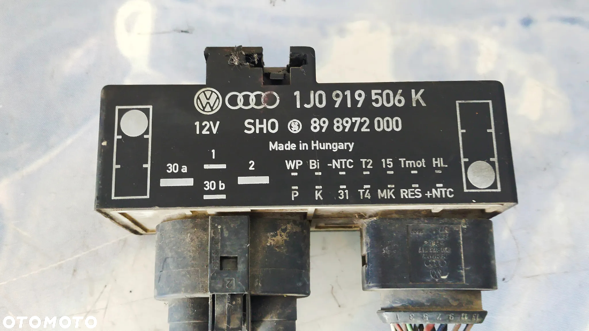 STEROWNIK WENTYLATORA VW AUDI 1J0919506K - 2