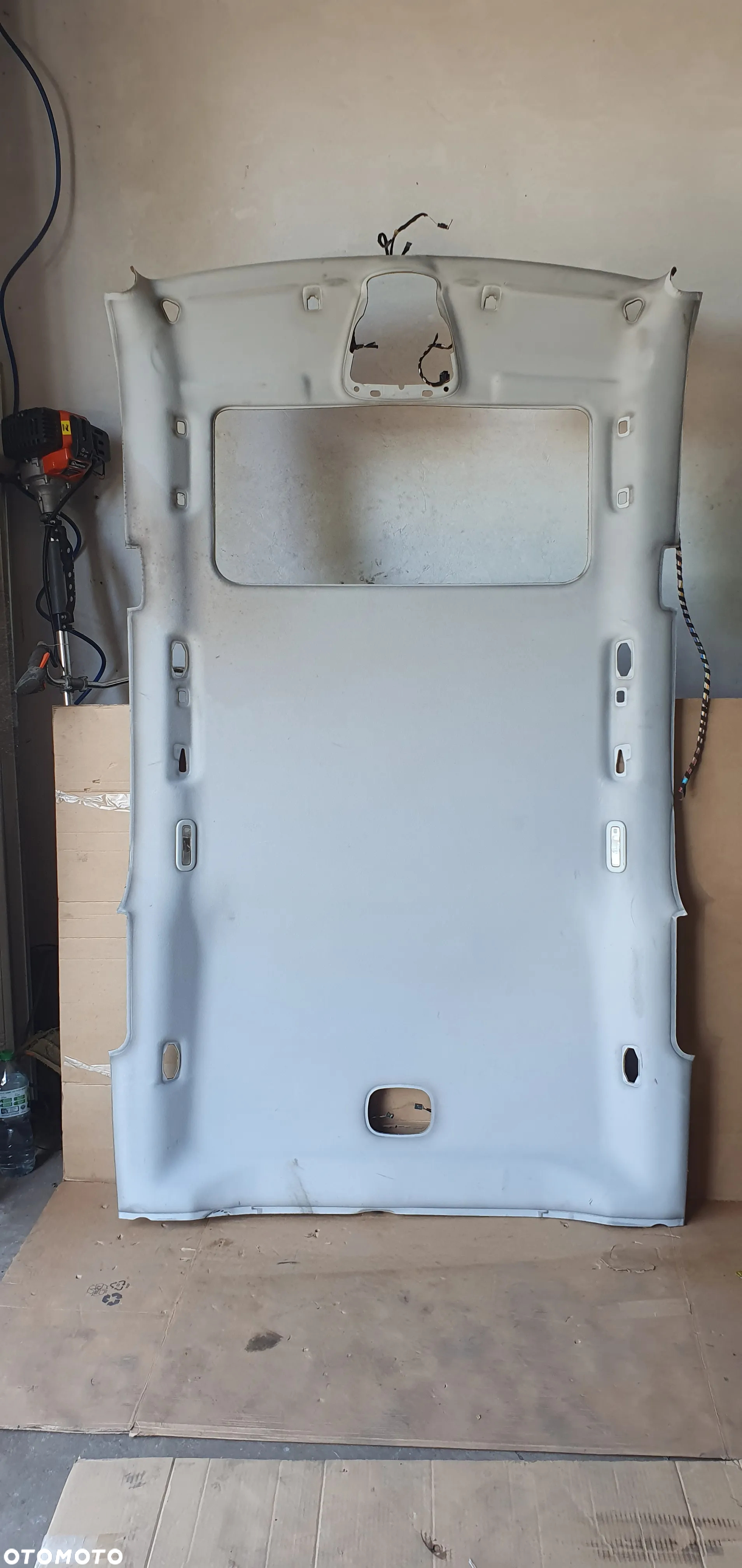 Tapicerka podsufitka sufit Mercedes ML W163 A1636905867 - 7