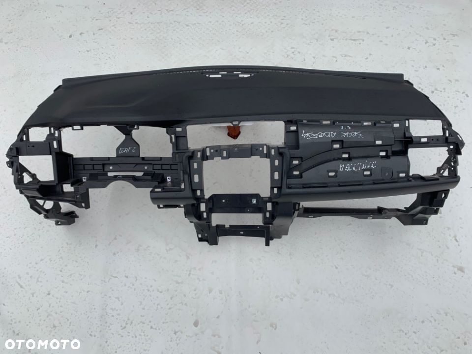 NISSAN LEAF II 2 DESKA KONSOLA KOKPIT PULPIT PÓŁKA PARAPET PODUSZKI AIRBAG PASY PAS regeneracja Raz2 - 4