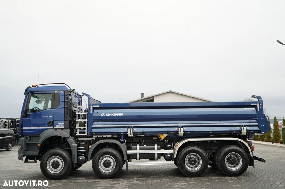 MAN TGS 41.480 / 8x6 / BASCULANĂ SPATE / MANUAL / NOU NOU / KH-KIPPER / - 15
