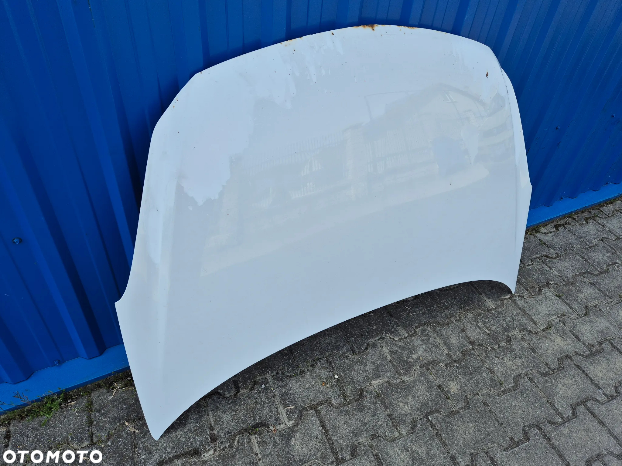 MASKA POKRYWA SILNIKA OPEL CORSA D Z474 BIAŁA - 4