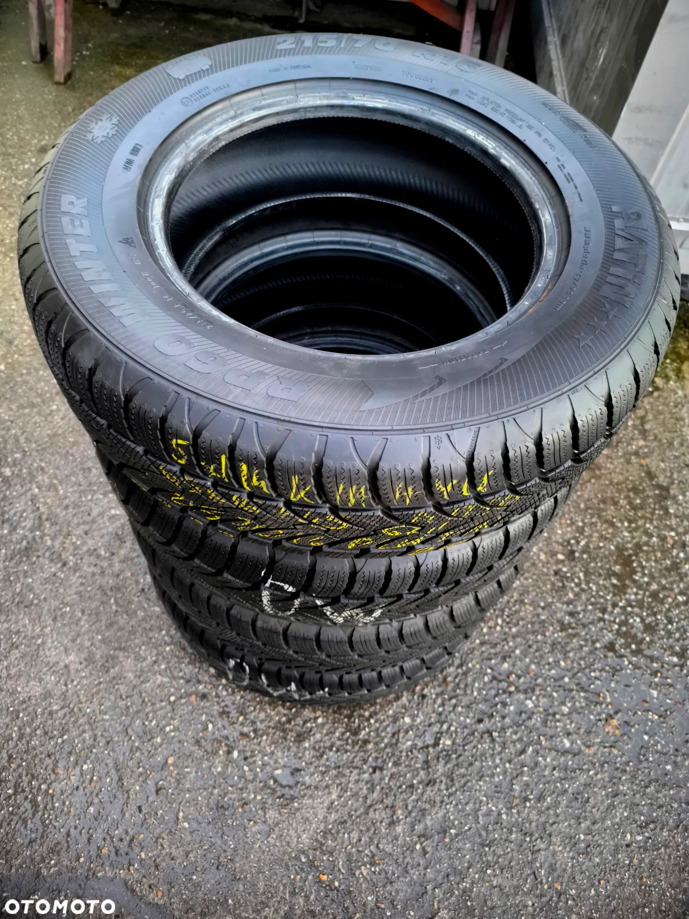 215/70R16 100H Opony zimowe zima PLATIN RP60 RP-60 WINTER 8,5mm J.NOWE Legnica ALU-RAD 215/70 22r. - 9