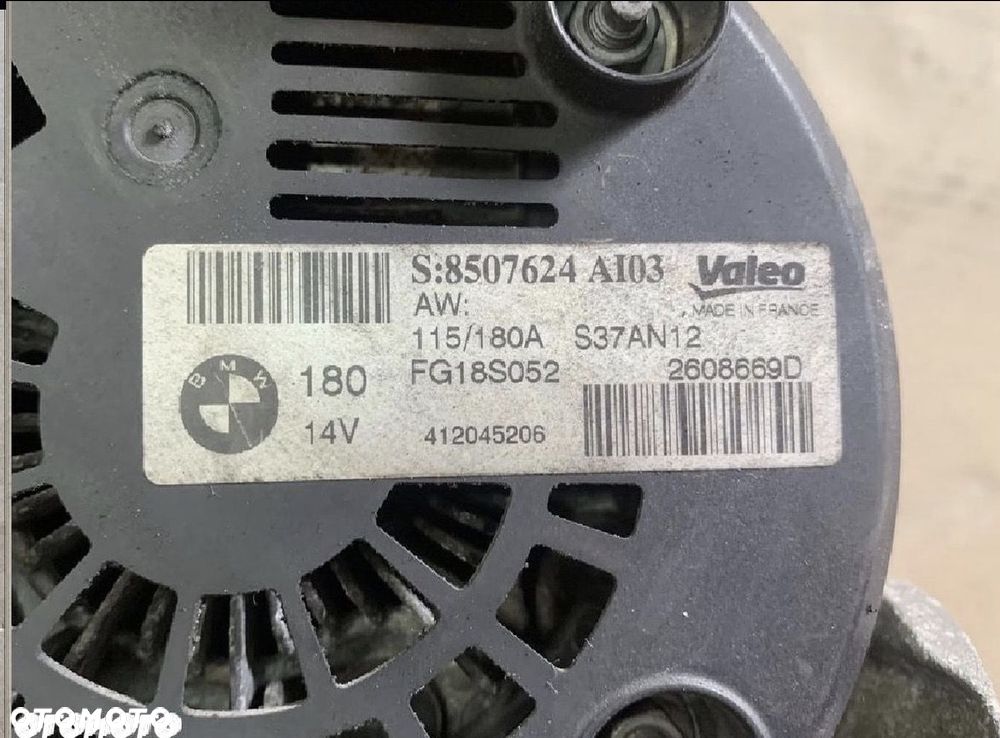8507624 Alternator bmw 3 e90 e91 - 3