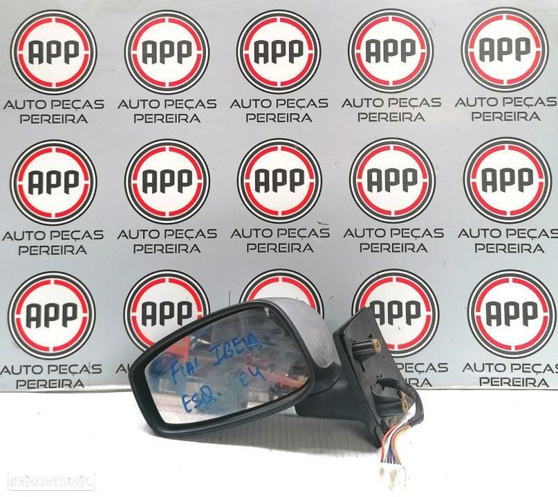 Espelho esquerdo Fiat Ideia de 2004, eléctrico, usado original. - 1